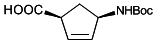 (1R,4S)-N-Boc-1-aminocyclopent-2-ene-4-carboxylic acid