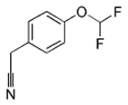 4-(difluoromethoxy)phenylacetonitrile